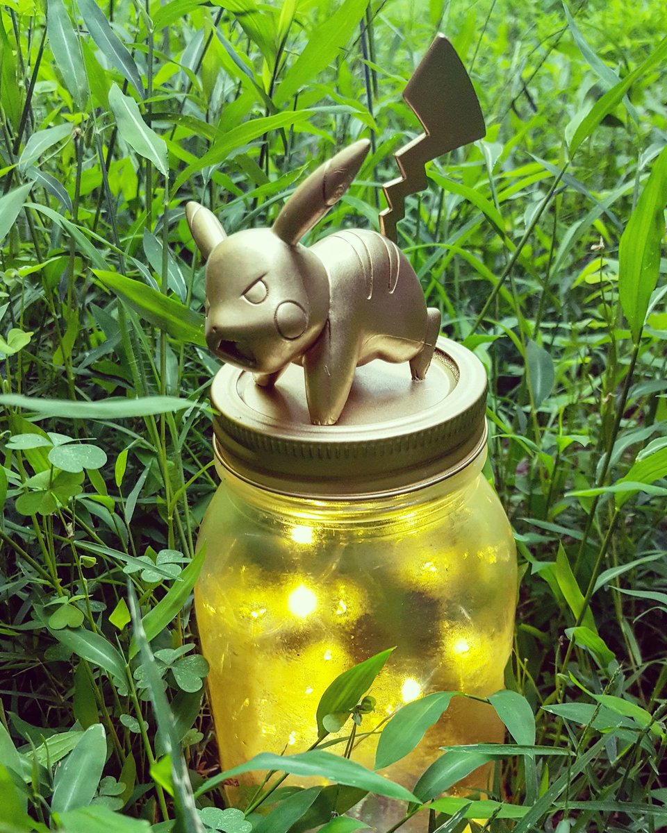 TheUrbanOrphans's tweet photo. Gotta catch em all... email or DM for your #PokemonGO jar lamps #pokémon theurbanorphans@gmail.com https://t.co/Lkbw825fXJ