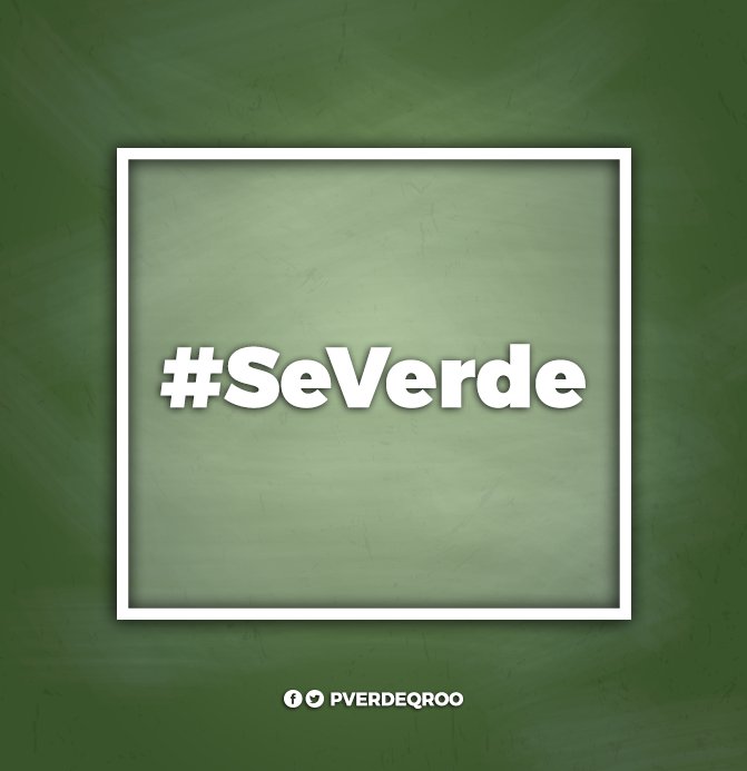 PVerdeQroo's tweet photo. Con pequeñas acciones logramos grandes cambios.
#SeVerde https://t.co/FsEUdRwVAt