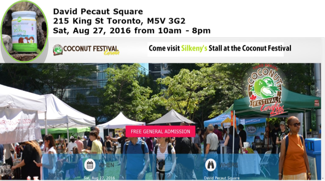 See you at the @cocofestcanada this Saturday in #Toronto! #coconut #coconutlove #everythingcoconut #coconutoil