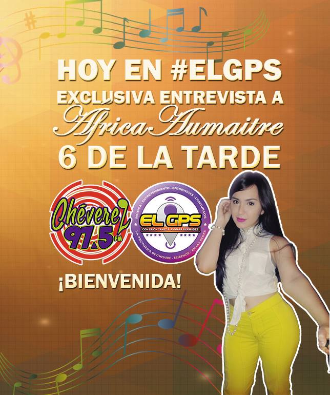 programaelgps's tweet photo. Entrevista a la hermosa @AfricaAumaitre https://t.co/L6DgfuVTOo