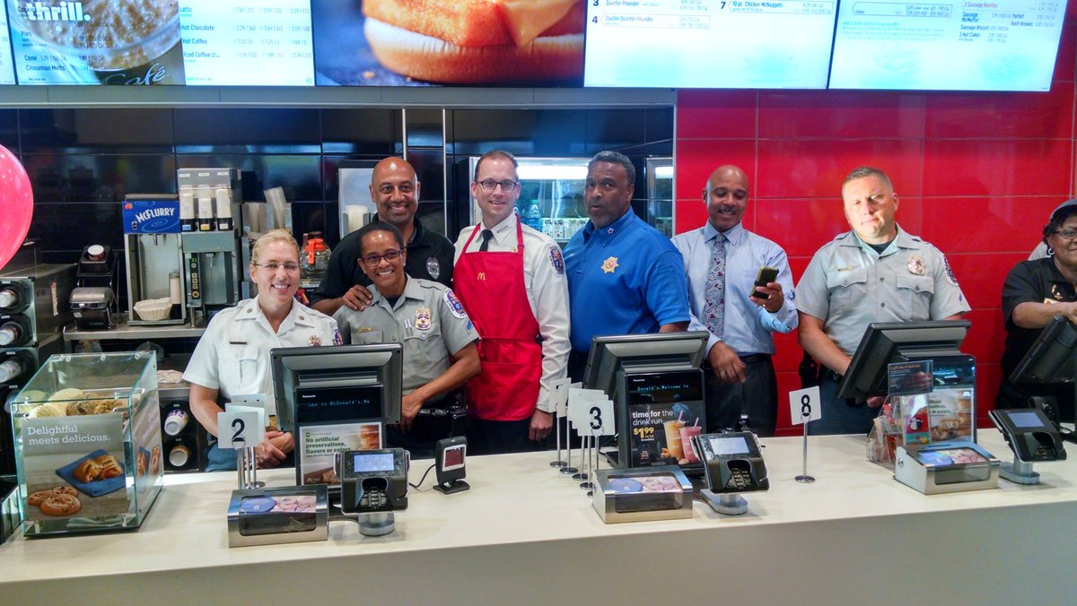 Serving the Community - McDonald's Walters Lane