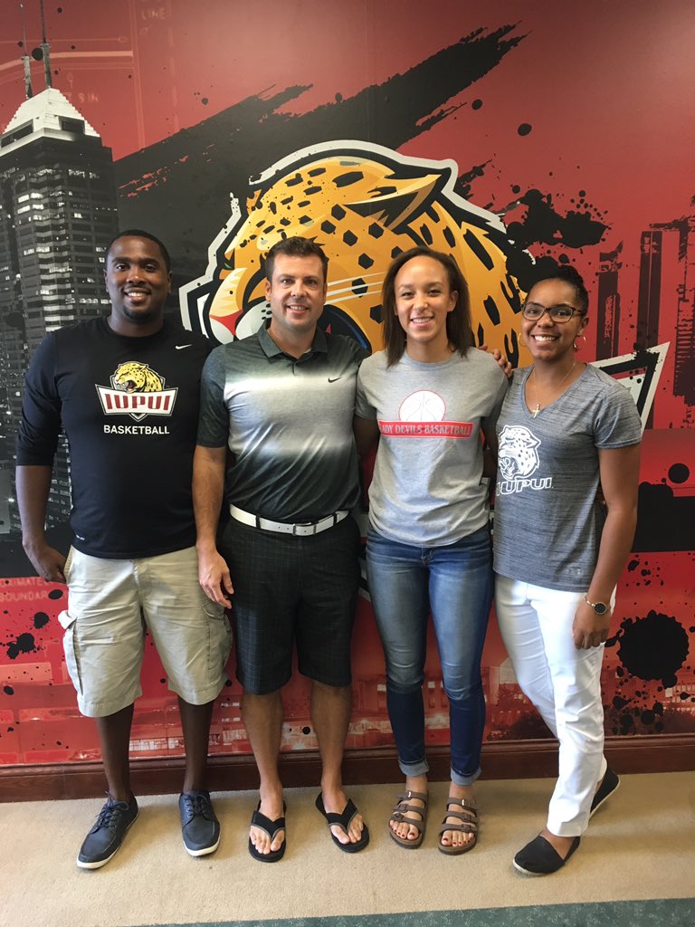 JacintaGibson_'s tweet photo. Thank you Coach Parkinson and the staff at IUPUI for offering me a scholarship to play basketball!❤️🏀 https://t.co/bYtavGm33x