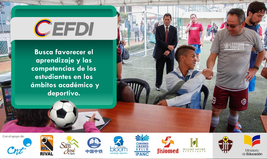 EducacionZ9_Ec's tweet photo. "Sigamos juntos haciendo realidad los sueños de estos jóvenes" Augusto Xavier Espinosa #CEFDI #ContigoPorLaEducación https://t.co/cYUjRKIaFb