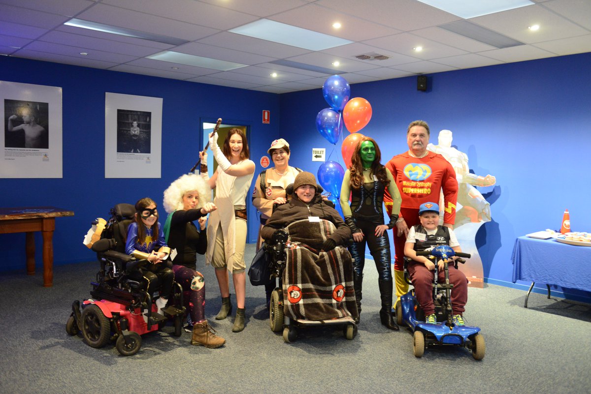 MDAust's tweet photo. And we're off! #Nationalsuperheroweek launch event yesterday at MDAs head office #mdasuperhero #mdasuperheroweek https://t.co/eoxEc1VFNX