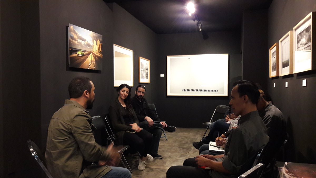 Estamos en #charla con <a href="/AtonatiuhBRACHO/">AtonatiuhBracho Foto</a> #hablemosdefoto