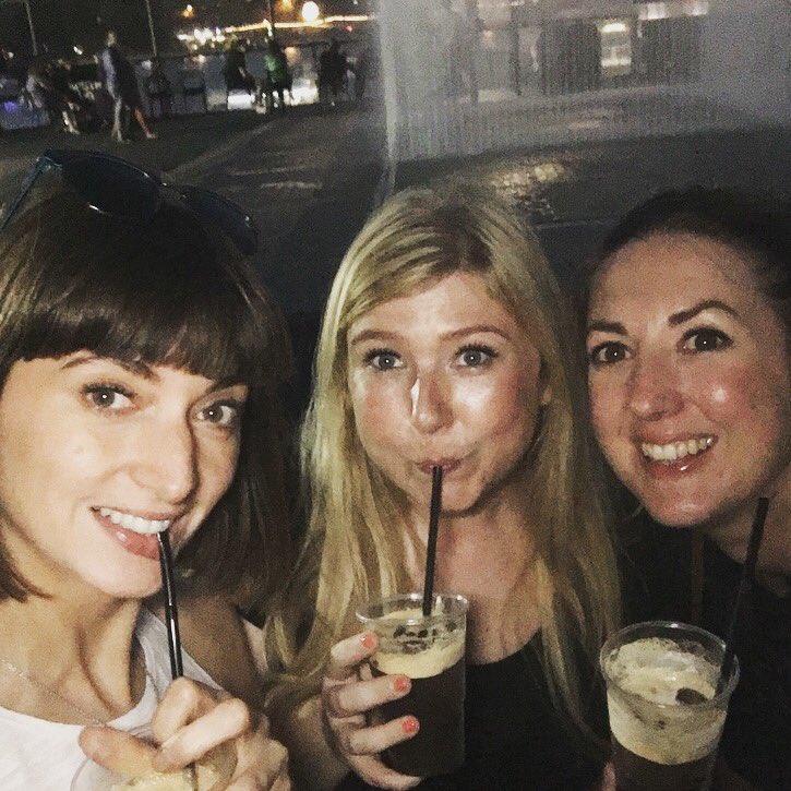 Tentative expresso martinis with <a href="/AmyLysette/">Amy Rowland</a> and <a href="/Benjinii/">Caroline</a> #southbank #london