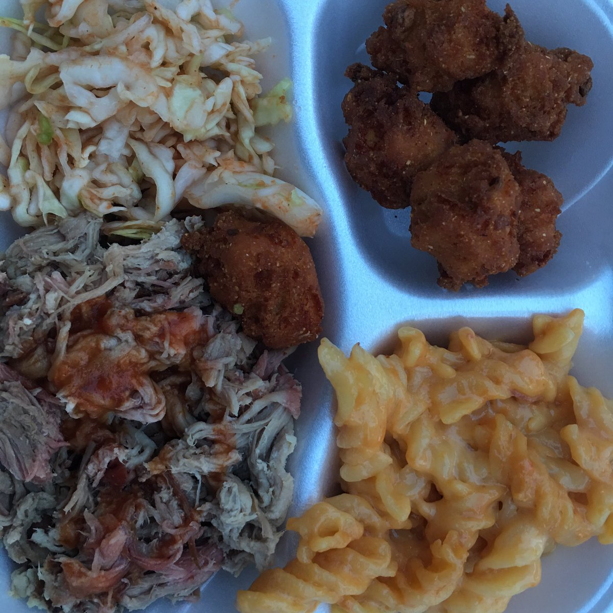 A fine little bit for munchin' while enjoyin the live music at Pickin in th Plaza!  Thanks <a href="/PineConeNC/">PineCone</a> !