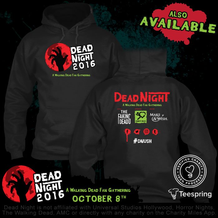 DeadNight_USH's tweet photo. $5 of each hoodie sold will be benefiting The Make-A-Wish Foundation. Campaign ends 9/15. https://t.co/gx4AYxbj26 https://t.co/7rD5erjQJ6