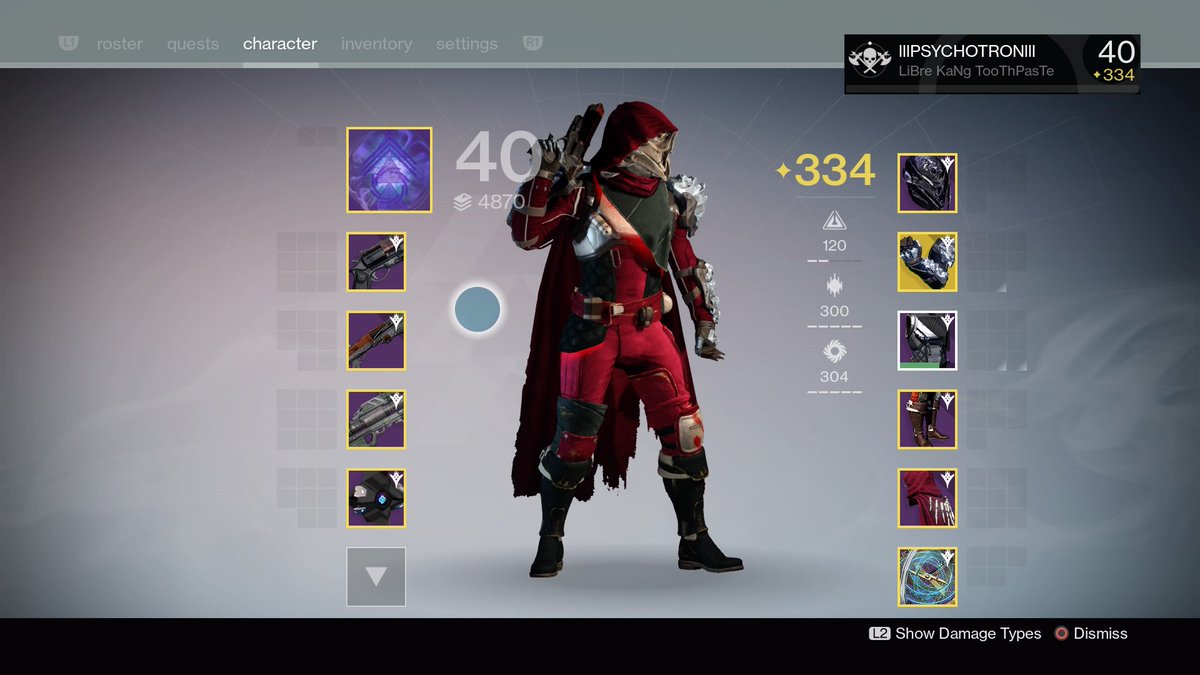 Psyctrn's tweet photo. Nice got my T12 nightstalker #thetakenking #destiny #bungie #PS4share https://t.co/6LMVdvjudt