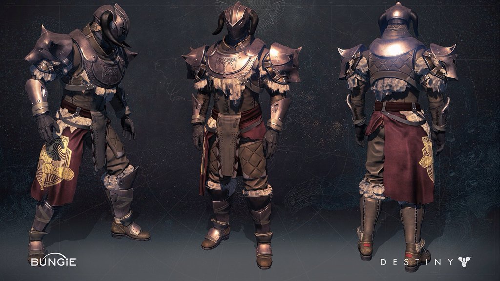 Kimberly Days Of Iron Titan Armor By ron Wehrmeister Left W Ornaments And Right W O Ornaments Destiny Riseofiron