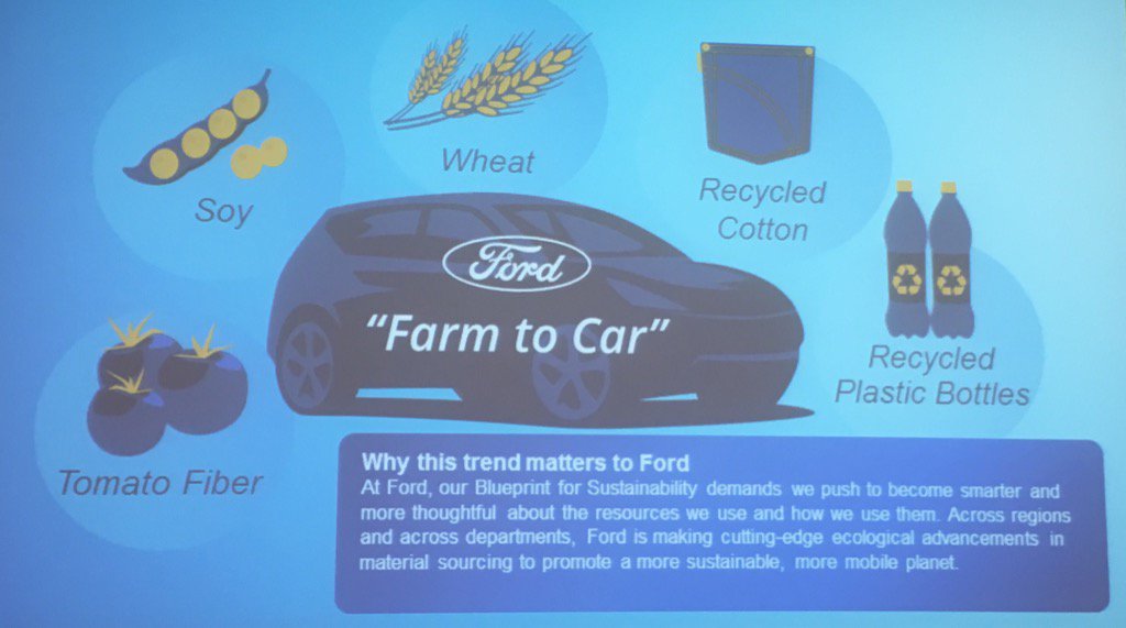 <a href="/Ford/">Ford Motor Company</a> "Bio-Babes" working on a greener planet <a href="/sherylconnelly/">Sheryl Connelly</a> @1871Chicago