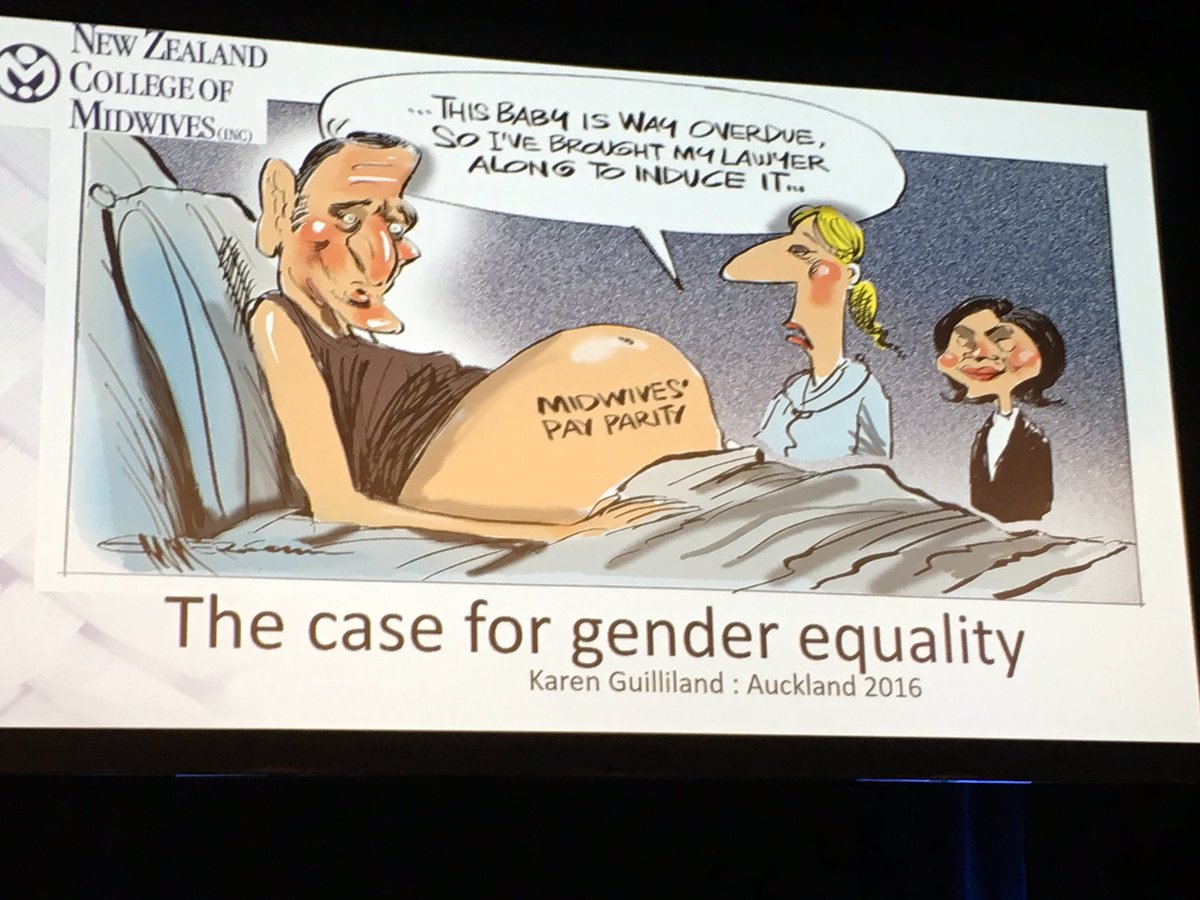Case for gender equality #NZCOMBirth