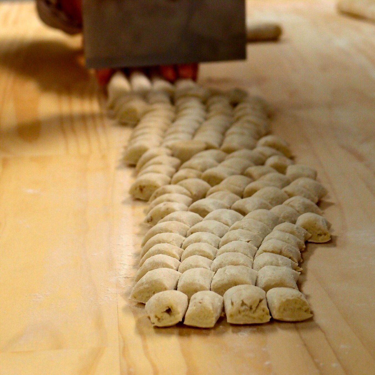 rockpoolfiles's tweet image. This morning's #gnocchi prep at #rosettaristorante