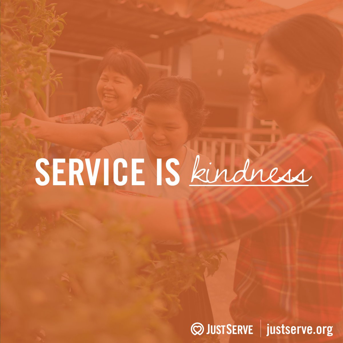 JustServe's tweet image. Have you made someone smile today? #ServiceIs #JustServe