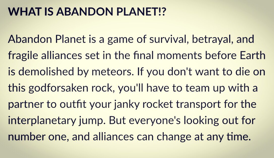 Abandon_Planet's tweet image. Coming soon! #boardgames #bgg #gaming #tabletopgames #gamers #follow