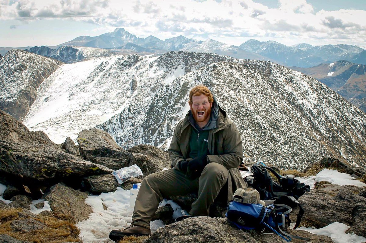 #NPS100 👏 The Wingers ❤️ National Parks! <a href="/RockyNPS/">RockyNPS</a> Mt. Ida summit in 2011 #Sasquatch #tbt