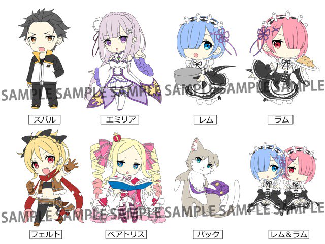 Uzivatel アニメガ ソフマップ なんば店 Na Twitteru グッズ情報 Re ゼロから始める異世界生活 トレーディングラバーストラップ が入荷いたしました リゼロの可愛いミニキャラ達がラバーストラップとなって登場 レムとラムのセットも実現ですっ 是非 お買 Uzivatel アニメガ ソフマップ なんば店 Na Twitteru グッズ情報 Re ゼロから始める異世界生活 トレーディングラバーストラップ が入荷いたしました リゼロの可愛いミニキャラ達がラバーストラップとなって登場 レムとラムのセットも実現ですっ 是非 お買