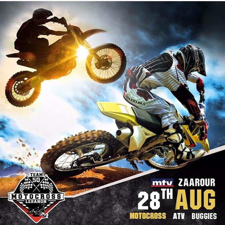 This SUNDAY ! Zaarour Motocross &amp; ATV Challenge at #ZaarouClub.
Show starts at 9 A.M. and ends at 18:00P.M.!
