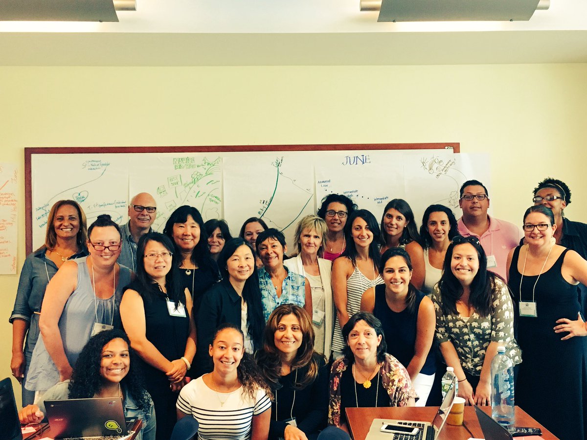 WLTechInstitute's tweet image. This #wltechinstitute intermediate group can tell you all about how to #techify your IPA! #langchat