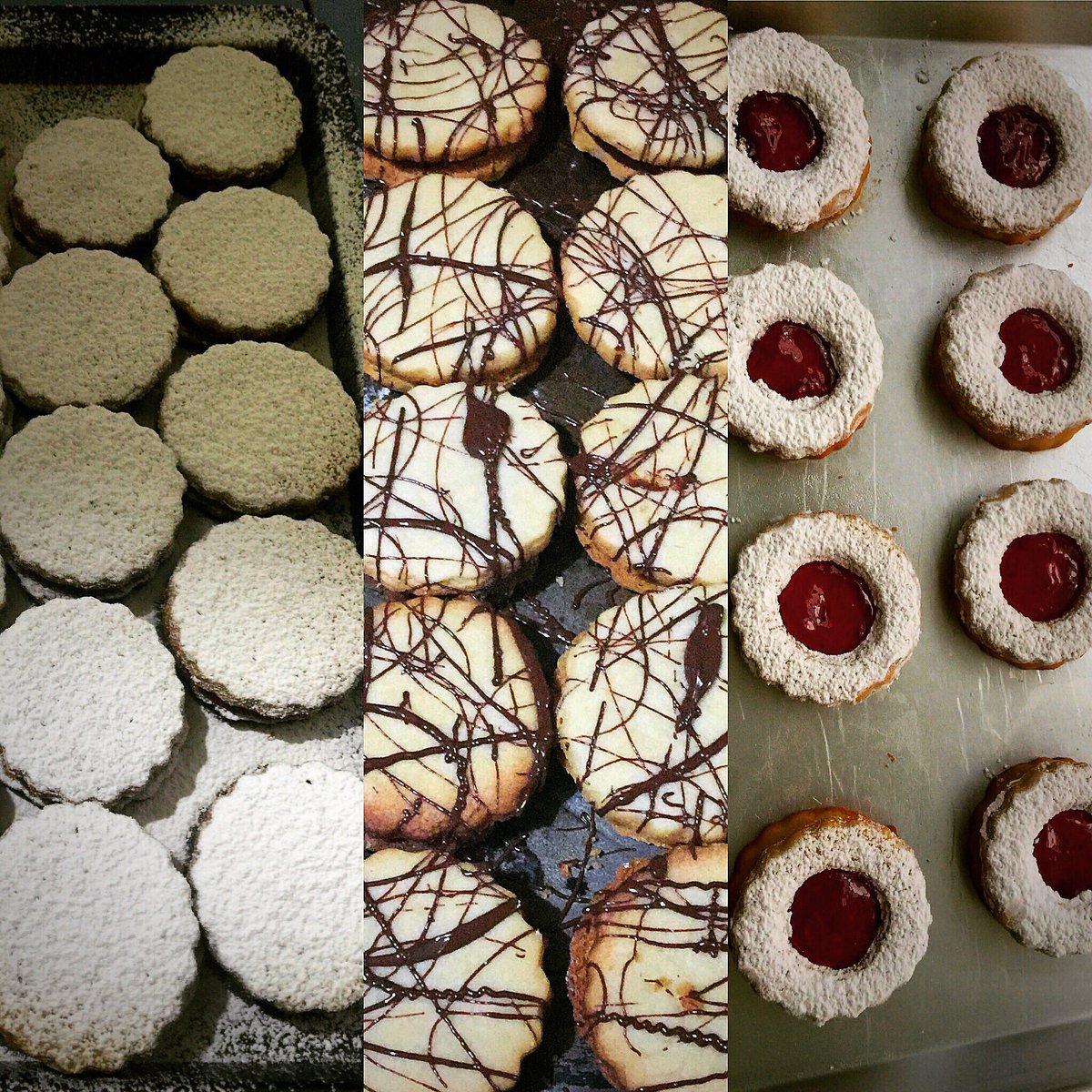 mariadulzuramx's tweet photo. Trabajando con las consentidas! #alfajores #garabatos #mermelada #CDMX #postres #galletas #FelizJueves #gourmet https://t.co/Byy40Oz7lw