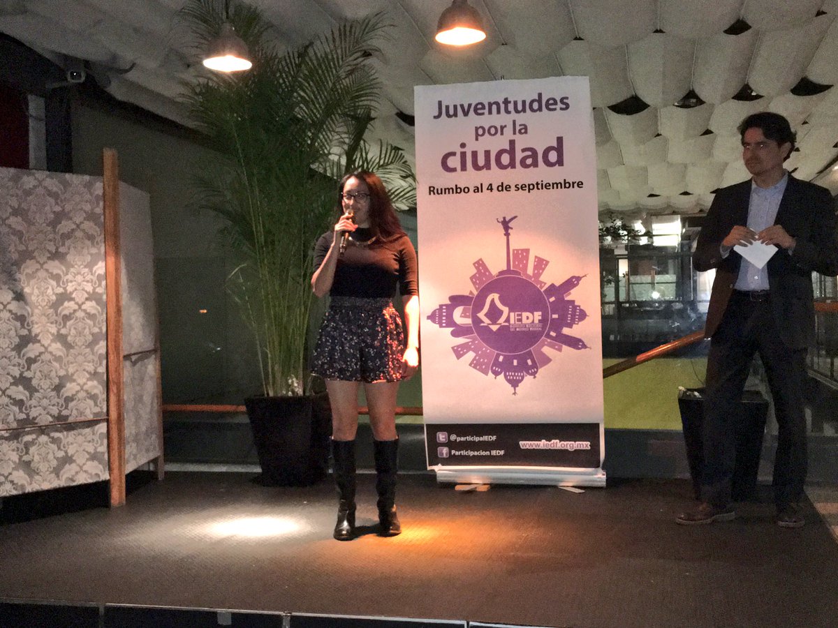 ParticipaIECM's tweet photo. Generar una ciudadanía progresiva para que juventudes mejoremos nuestra calidad de vida: Paulina Zepeda @I_E_D_F https://t.co/mzepqmrSI6