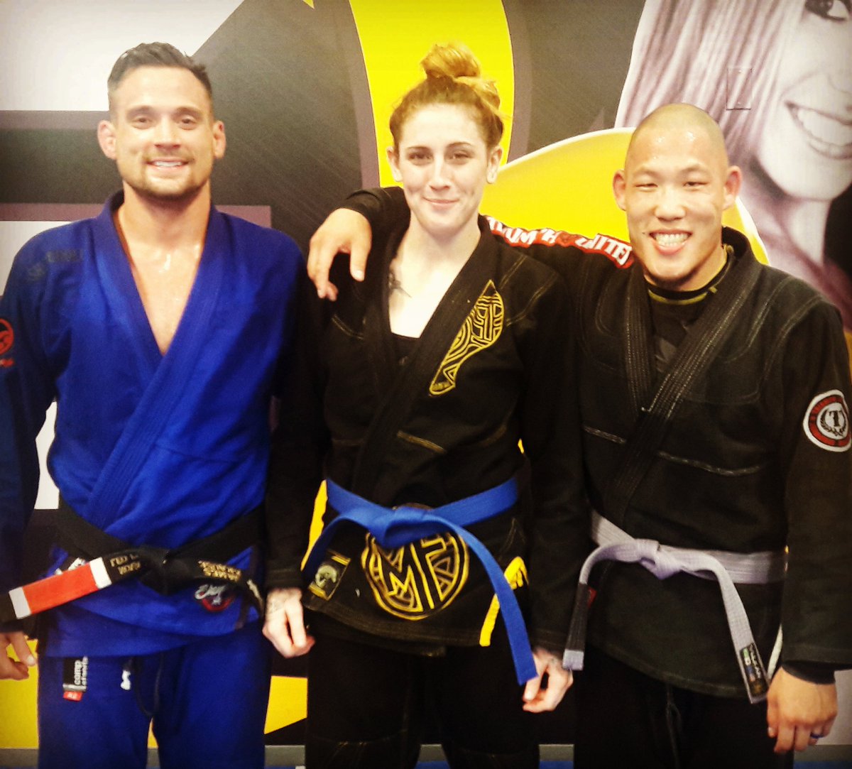 Well I guess I can't say I'm a part of the white belt for life club anymore 🙊 I never thought this day would happen😂
