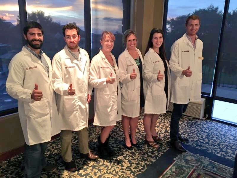 (2/2) Excellence, Integrity, Leadership, Loyalty, Respect and Selfless Service. Inaugural <a href="/CVMRGS_TAMU/">CVM Graduate Studies</a> Oath Ceremony