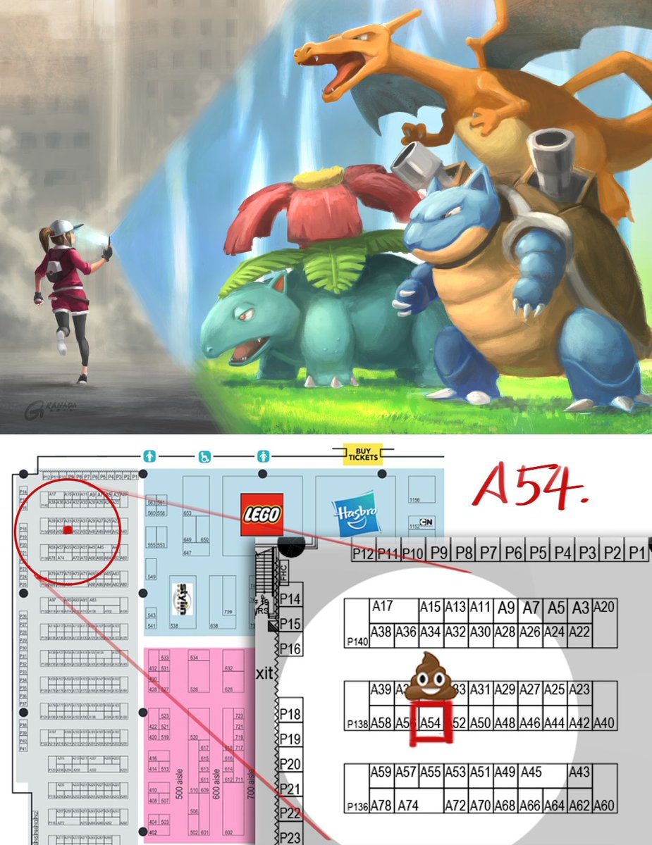 Next week I will be selling this gen1 print and a bunch of other art at FanExpo 💰💰💰 #PokemonGo #fanexpocanada #art