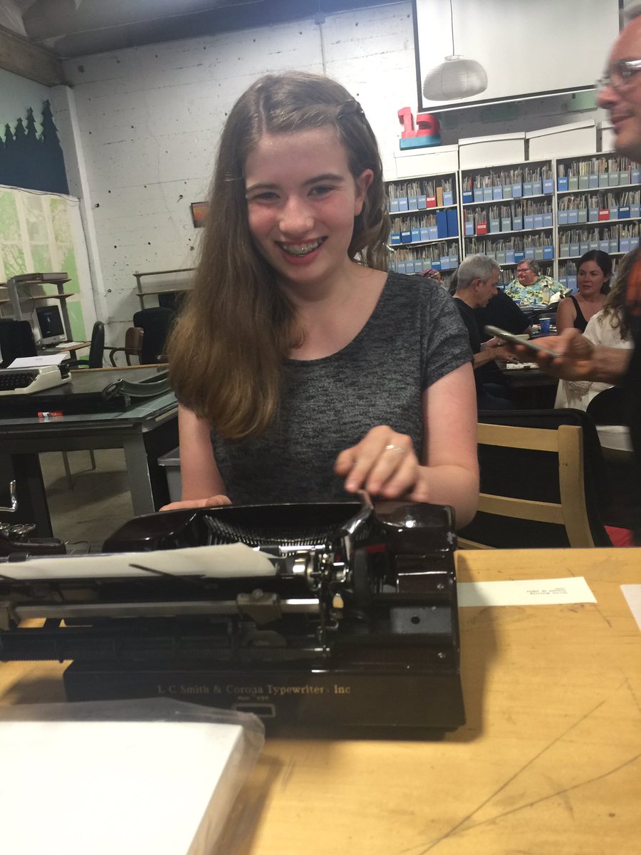 AceTypewriter's tweet photo. Great times last week at the #PDXCC meeting @IPRC @PDXtypewriters https://t.co/YI0slb3Q4y
