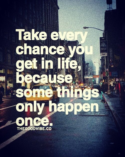 Life is so short follow your dreams and don't let nothing get it n your way ☝