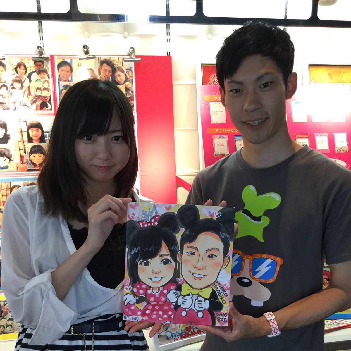 いちろ 似顔絵屋さん Pa Twitter そしてこれから アクアシティの遅番に入ります 画像は昨日イクスピアリにてコスプレで書かせて頂いたお客様です 舞浜で働くと夢の国に迷い込みたくなりますね アクアシティ お台場 舞浜 イクスピアリ 似顔絵 千葉 いちろ 似顔絵屋さん Pa Twitter そしてこれから アクアシティの遅番に入ります 画像は昨日イクスピアリにてコスプレで書かせて頂いたお客様です 舞浜で働くと夢の国に迷い込みたくなりますね アクアシティ お台場 舞浜 イクスピアリ 似顔絵 千葉