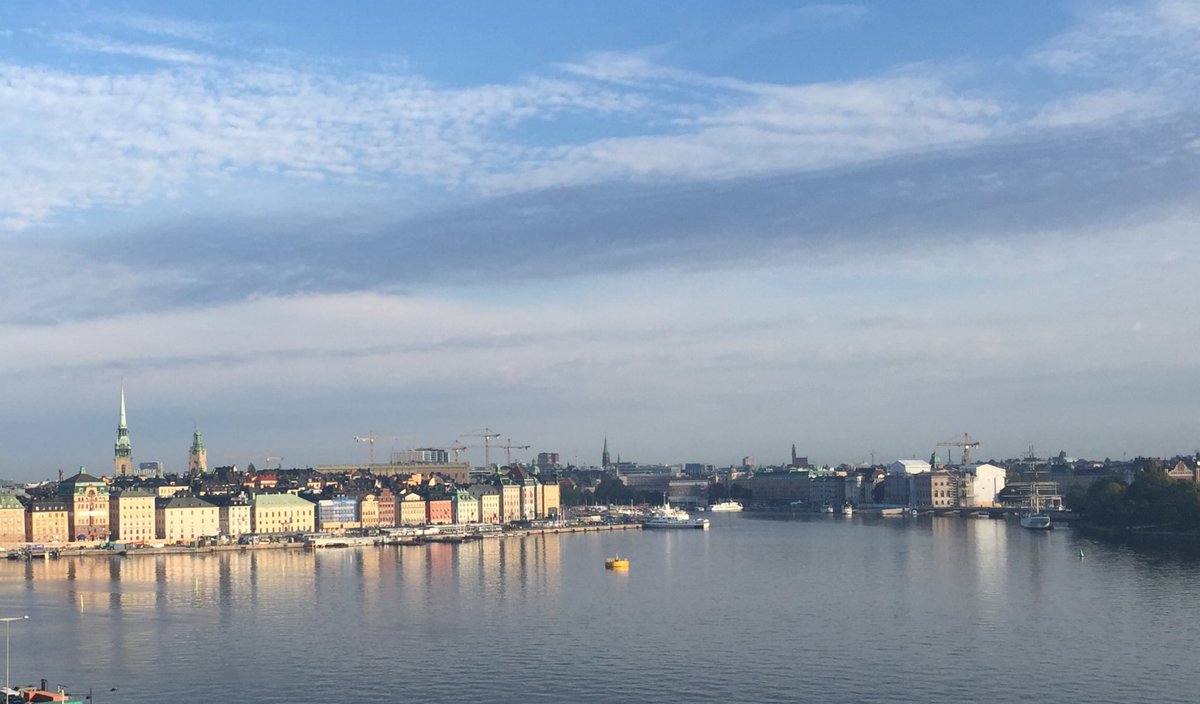 nealhaddaway's tweet image. Day2 of #envevidence2016 in Stockholm. Beautiful weather inspiring beautiful thoughts #SRs @MistraEviEM