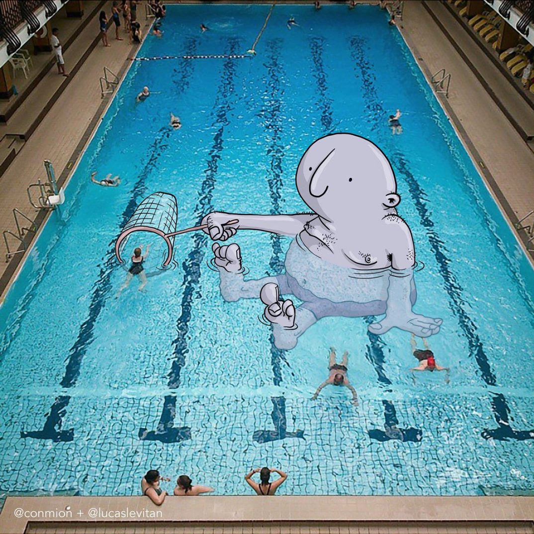 Myu bueno. Como todo lo que trae RT <a href="/_theinspiration/">THE INSPIRATION</a>: Photo Invasion By Lucas Levitan - theinspiration.com/2016/08/photo-…