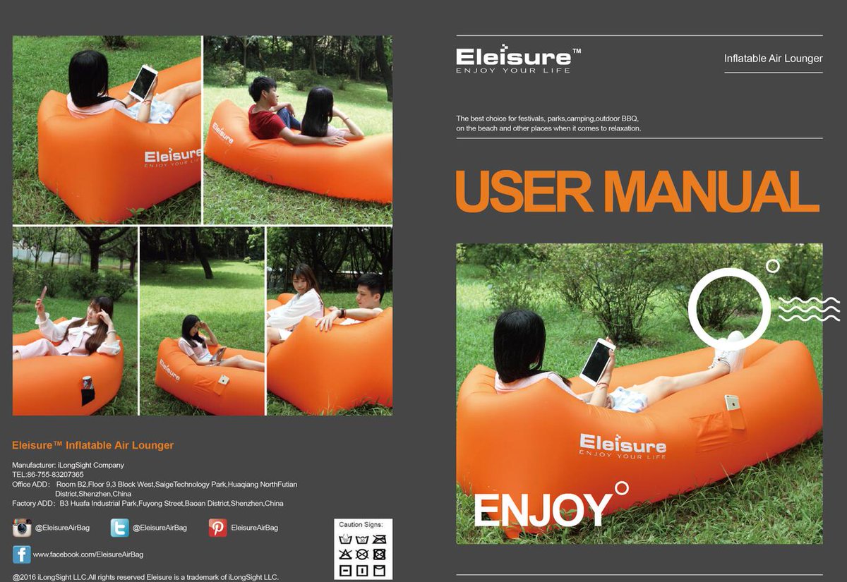AmyFuting's tweet image. Fashionable outdoor Eleisure brand four corners type of inflatable air sofa.