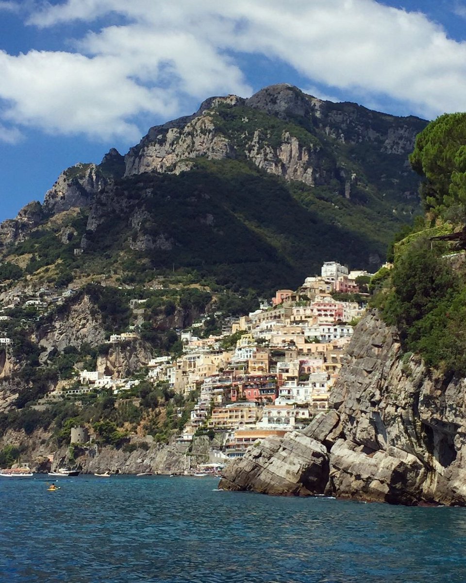 All aboard our our traditional wooden boat Ercole! Do you know which town we are about to sail by? #Italy