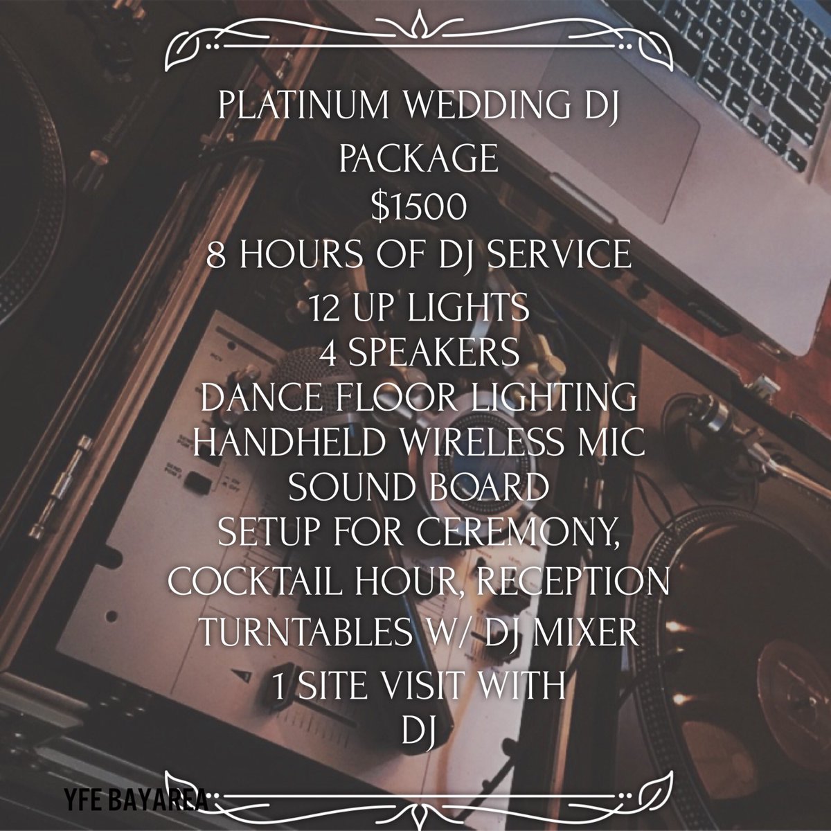 DJ_KUYA's tweet photo. Contact us for wedding DJ services 316entdjs@gmail.com #wedding #dj #bayarea https://t.co/9wQIHZI0XC
