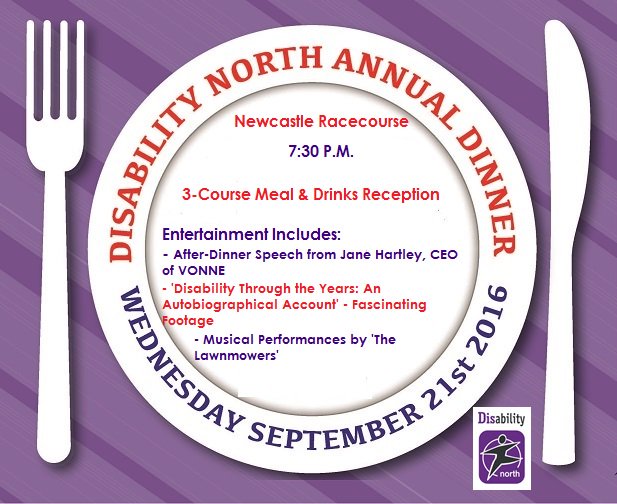 DisabilityNorth's tweet image. NEW confirmed speker at our Dinner at #DNEX2016 : Jane Hartley, CEO of Voluntary Organisations Network NE @VONNENews
