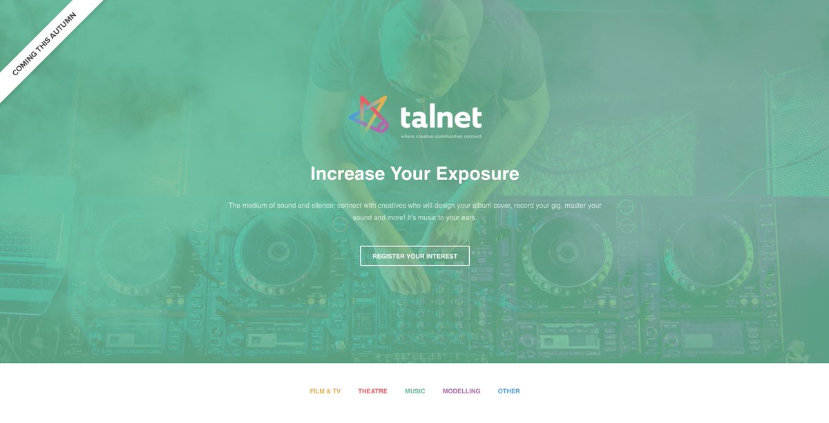 TalnetCom's tweet image. #Musicians Go to talnet.com and register your interest. This is your new home to showcase your #talent.