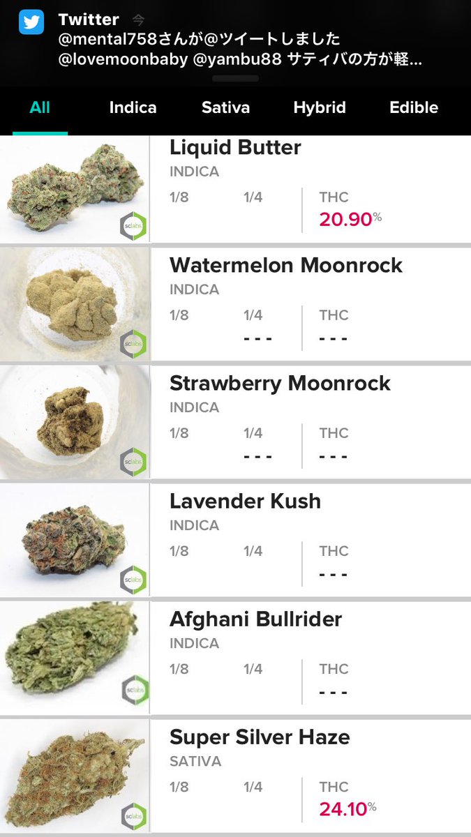 パカロロ姐さん در توییتر 大麻種類いろいろ 電話をかけるとお家まで出前してくれます 笑 パカロロ姐さん در توییتر 大麻種類いろいろ 電話をかけるとお家まで出前してくれます 笑