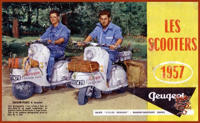 moto1pro's tweet image. Hace 60 años, fueron de Saigón a París. Pronto se repetirá la mítica ruta en el Django... #DjangoAdventure #MyDjango