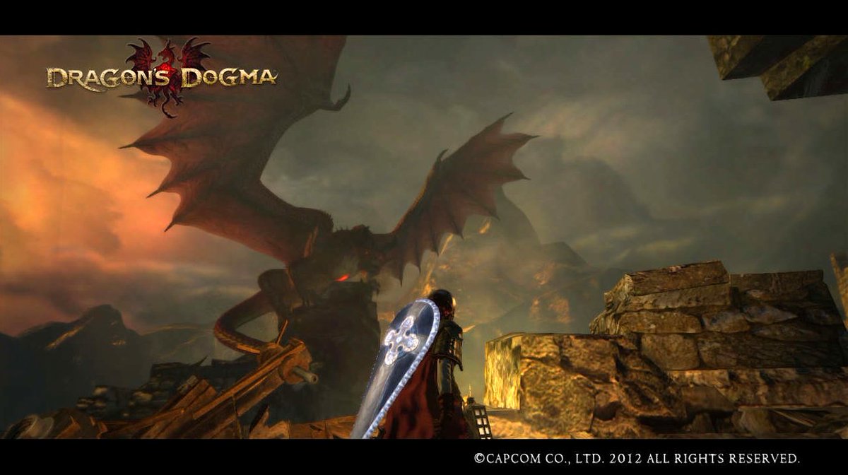 game_drache's tweet photo. 遠くから見下ろしてくるドラゴン。
#ドラゴンズドグマ https://t.co/OSRJ3OxVHU