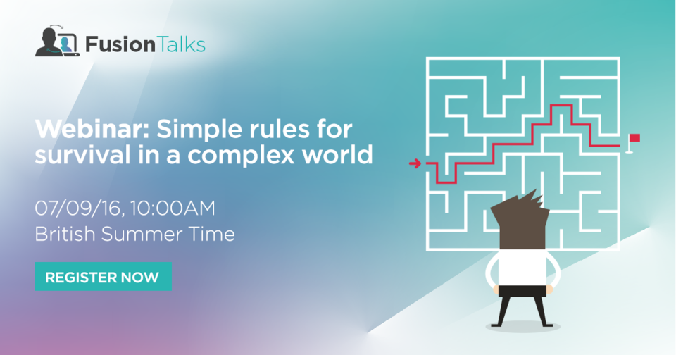 ramyelkhoulany's tweet image. #Webinar: Simple rules for survival in a complex #digital world – Tune in! #FusionTalks soc.fm/oPwchMSb