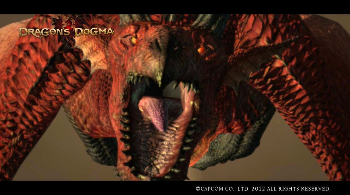 game_drache's tweet photo. 迫り来るドラゴン!!
（もはや、これどうやって撮ったの？！）
#ドラゴンズドグマ https://t.co/pNWuZeQsZN