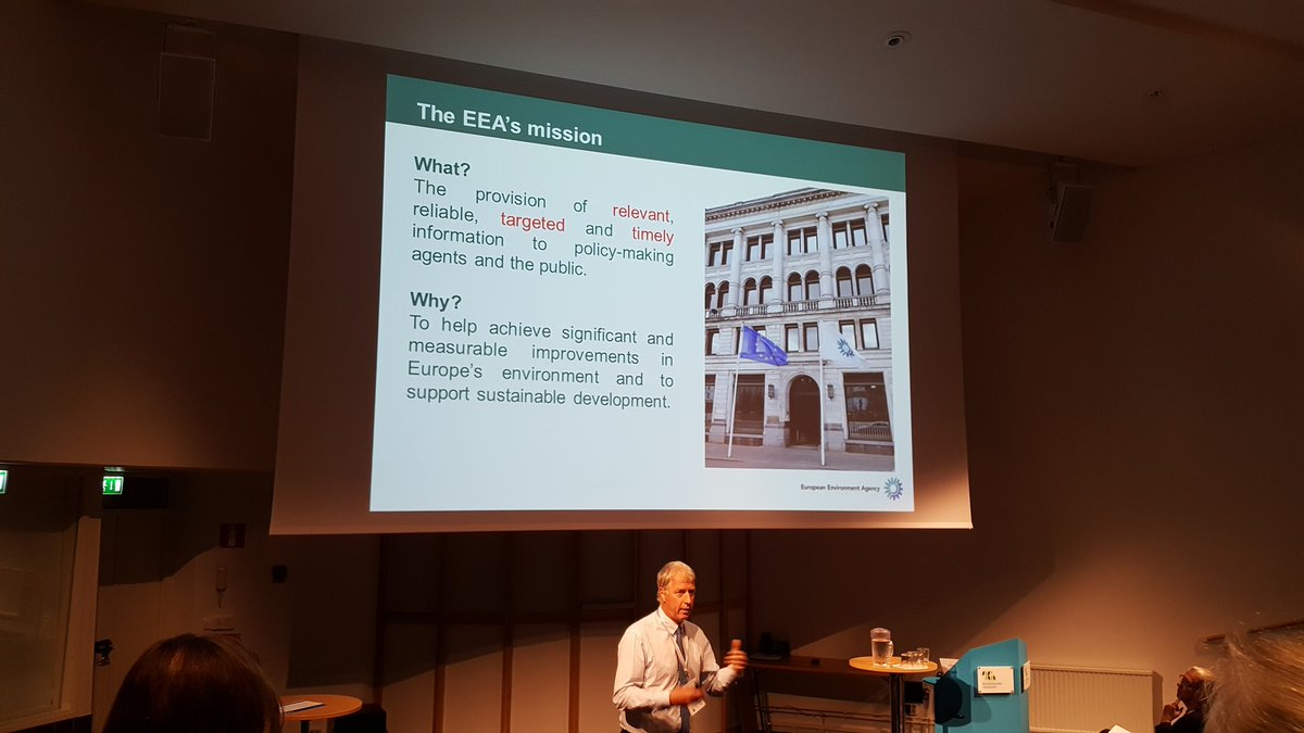 AlexMaryCollins's tweet image. Hans Bruyninckx: we need relevant, targeted & timely info to improve the environment #envevidence2016