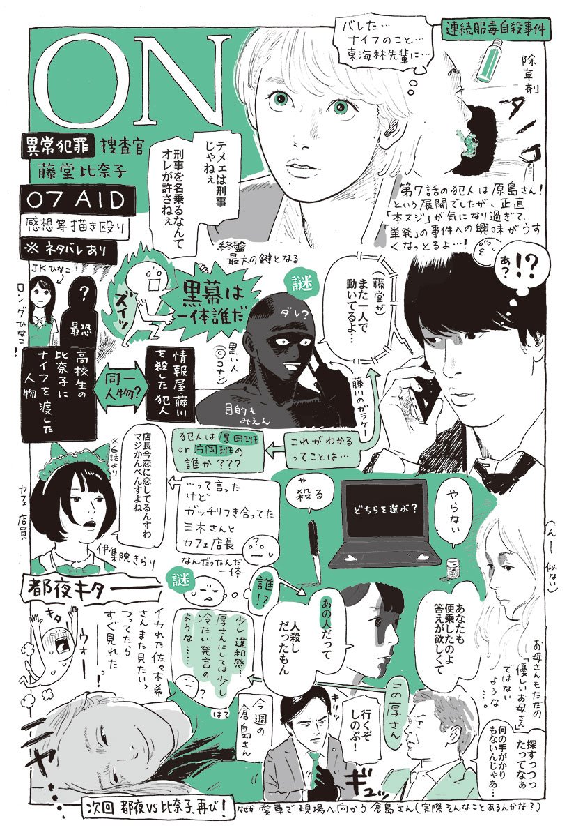 On 異常犯罪捜査官 藤堂比奈子 ドラマ感想イラストまとめ ドラマon ハルヨコ 波瑠 On 異常犯罪捜査官 藤堂比奈子 ドラマ感想イラストまとめ ドラマon ハルヨコ 波瑠