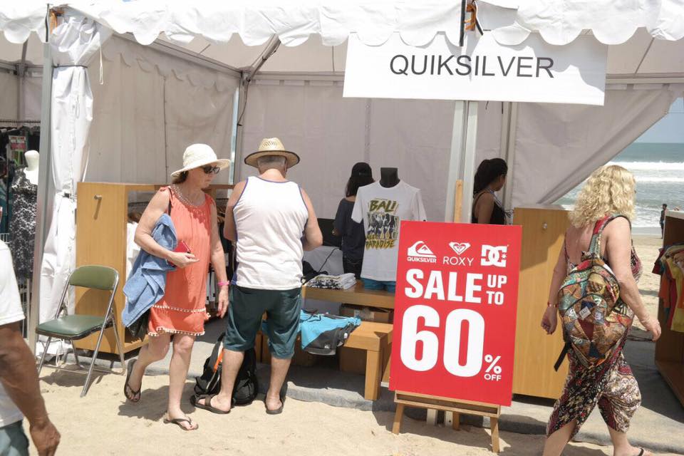 Oh, you had me at 60%! For more good bargain, come to Legian Beach Festival before it's too late!