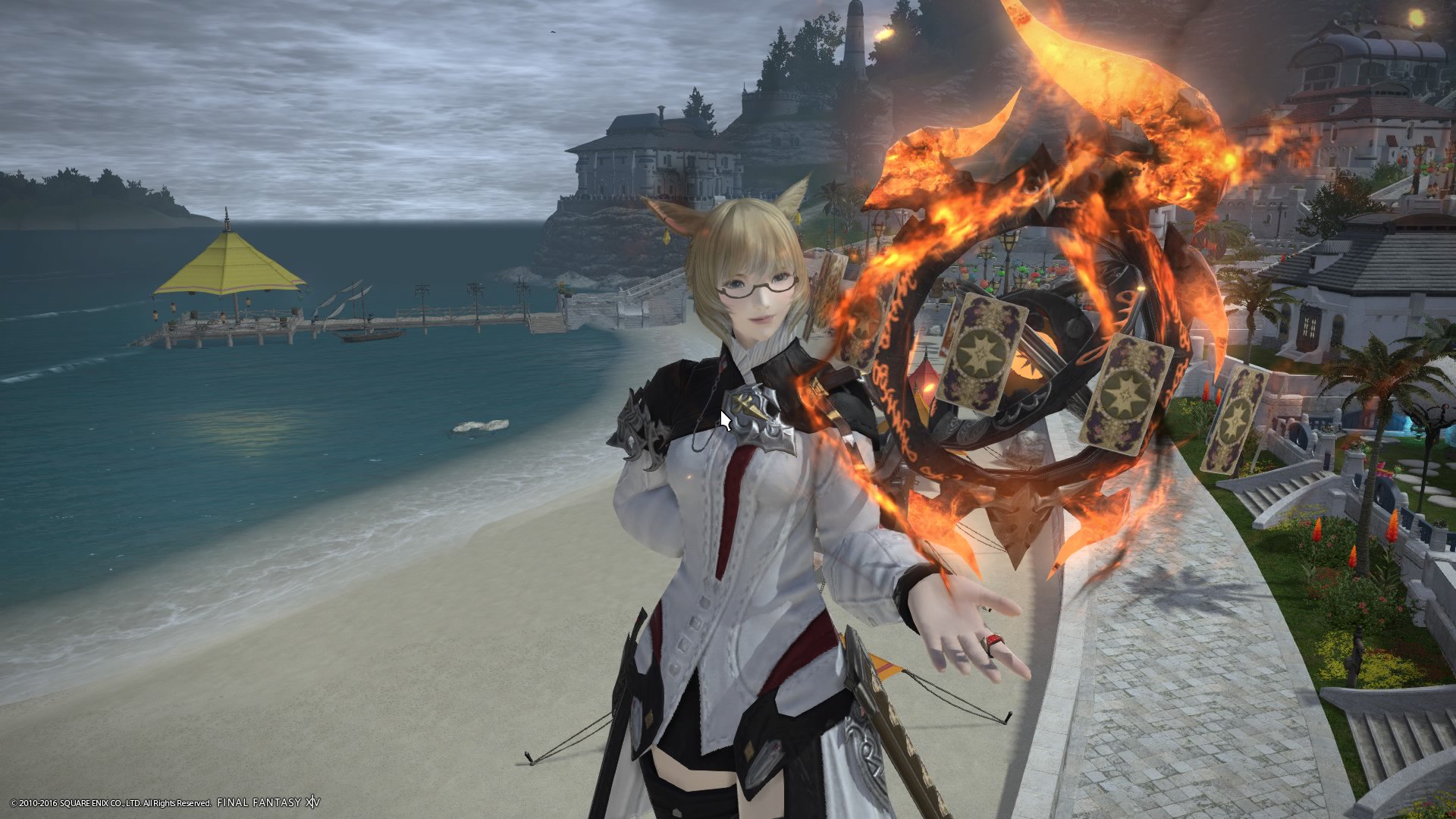 野良猫k Ff14 マンドラ鯖 Twitterren シュトラさんの衣装をミラプリ お気に入りのイフ占星武器もメラメラでいい感じ いい買い物をした 当分 ヒラ衣装はシュトラさんでいいな Ps4share