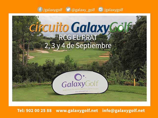 Llega la octava prueba del Circuito <a href="/galaxy_golf/">GalaxyGolf</a>, días 2, 3 y 4-Septiembre en <a href="/golfelprat/">Real Club de Golf El Prat</a> bit.ly/2bFr4Uc
