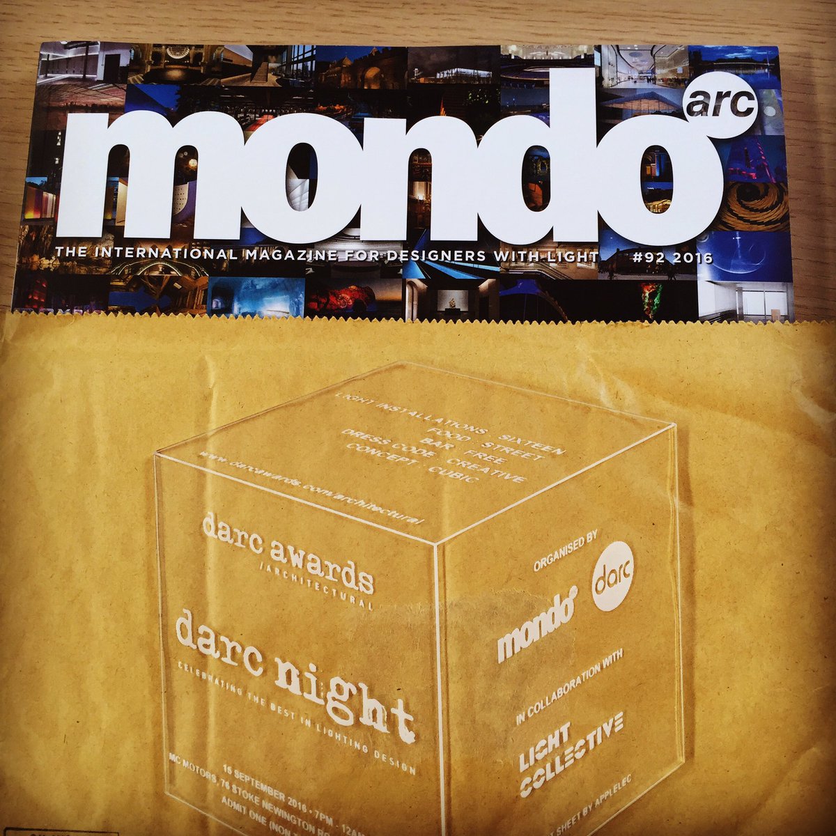 studio29light's tweet photo. Friday feels good when you get some great post! @mondoarcmag @darcawards #darc2016 #awardseason #lighting #designers https://t.co/fC3cRHabbj