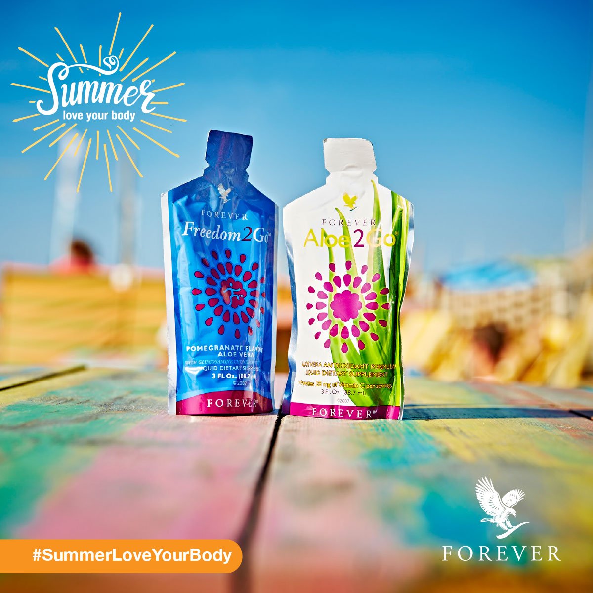 OfficialForever's tweet photo. Why not freeze some Aloe2Go or Freedom2Go in an ice pop tray for all the family to enjoy! #SummerLoveYourBody https://t.co/53Ll0V5eAe